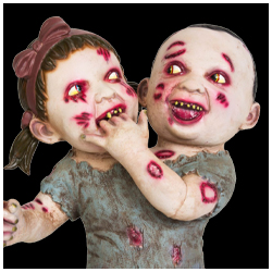 Double Trouble Zombie Baby