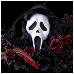 Scream: GhostFace Wreath