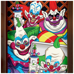 Killer Klowns from Outer Space: Killer Klowns Door Cover