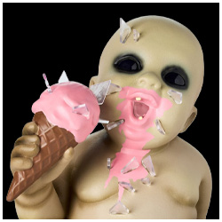 Scary Straw Barry Zombie Baby