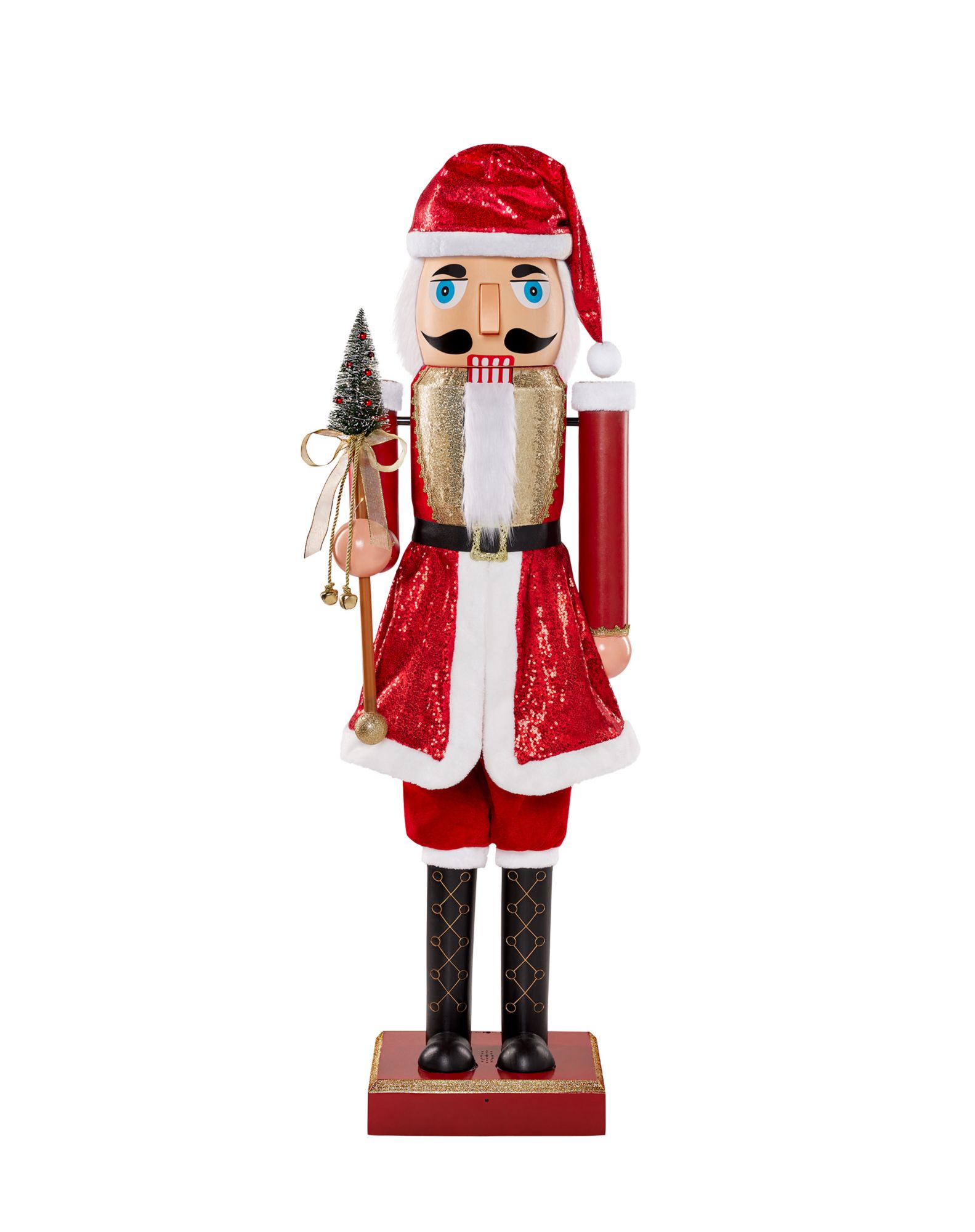 Collapsible Santa Claus Nutcracker