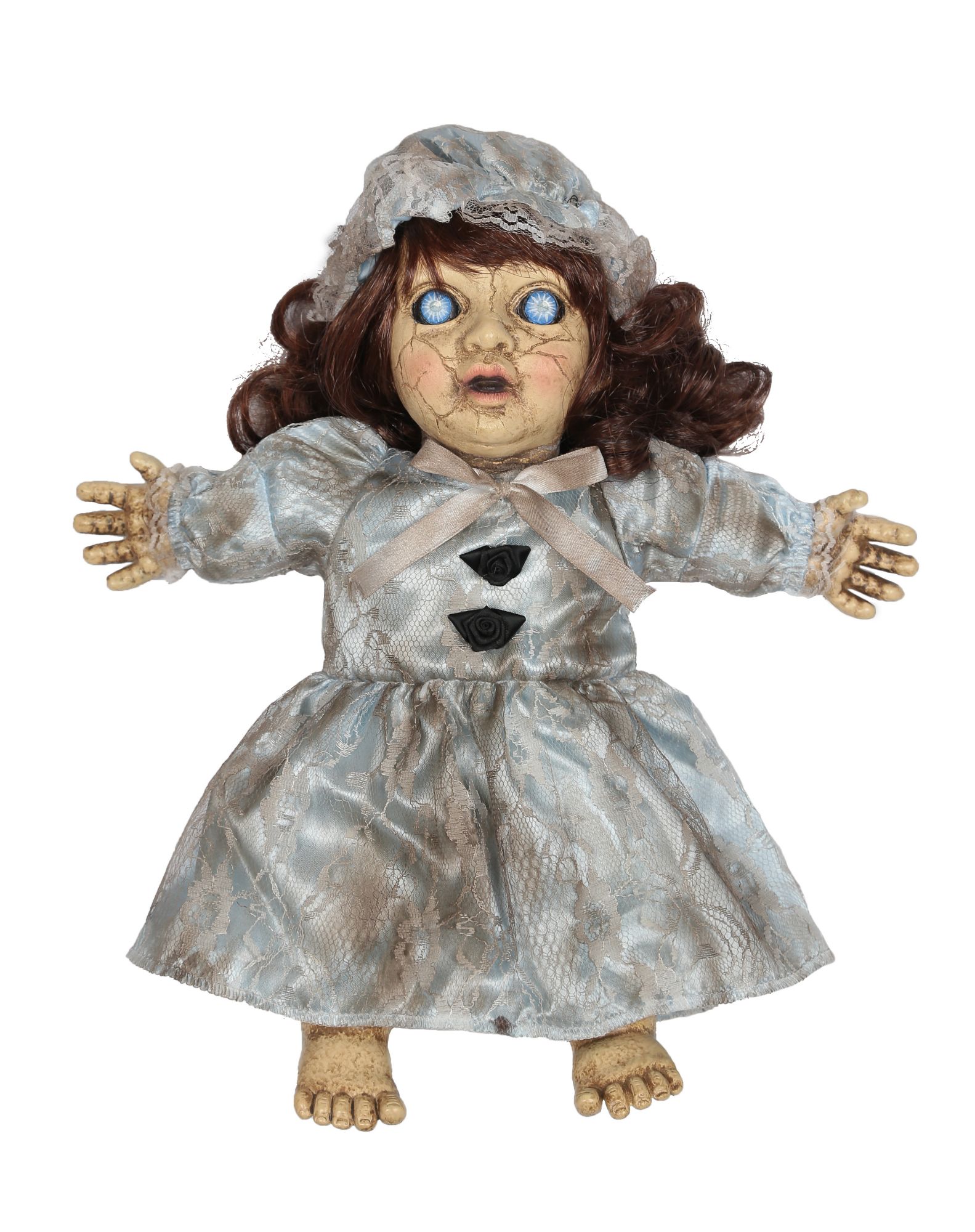 Decrepit Haunted Doll – Spooky Express Halloween Store