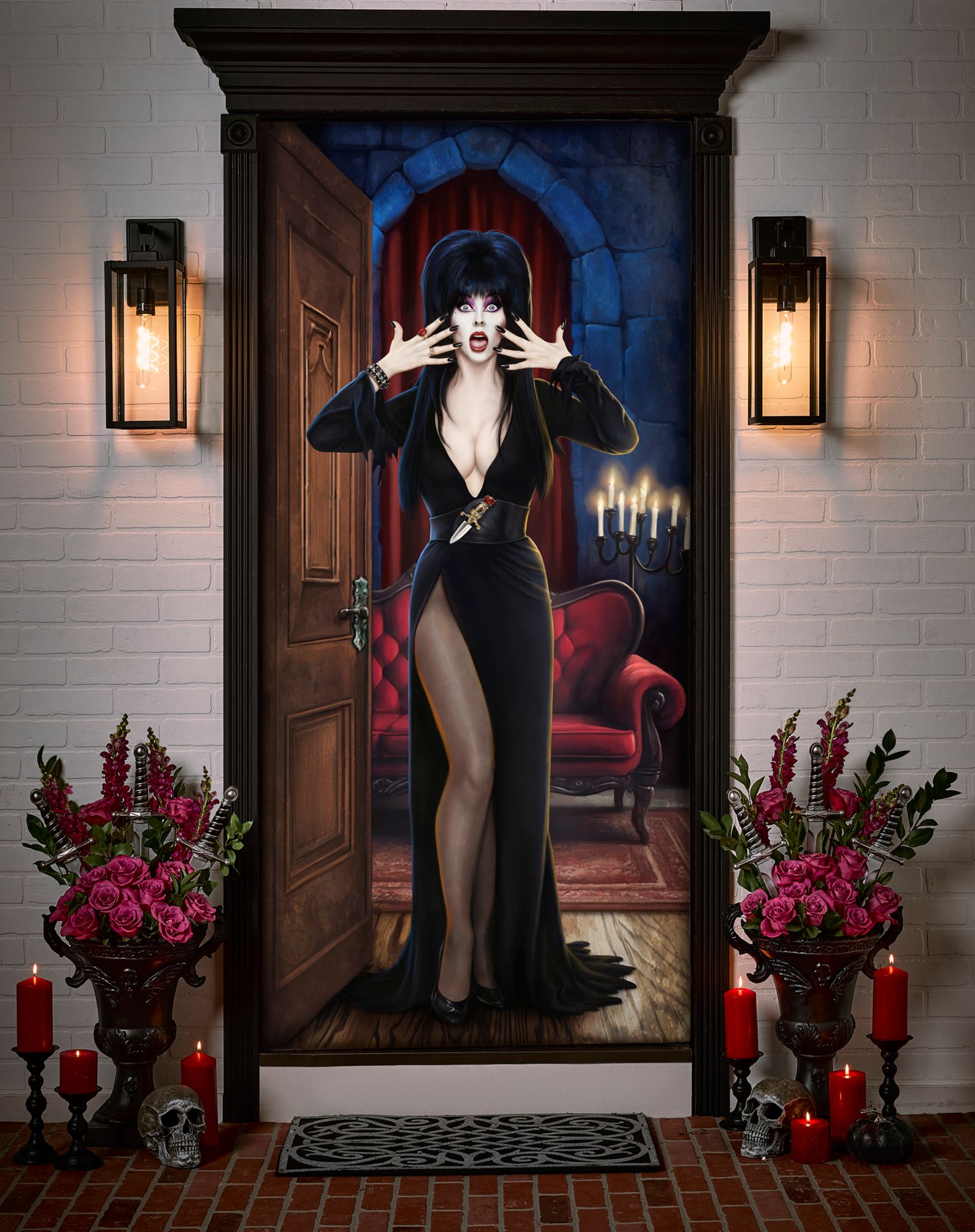 Elvira Mistress of the Dark: Elvira Door Cover